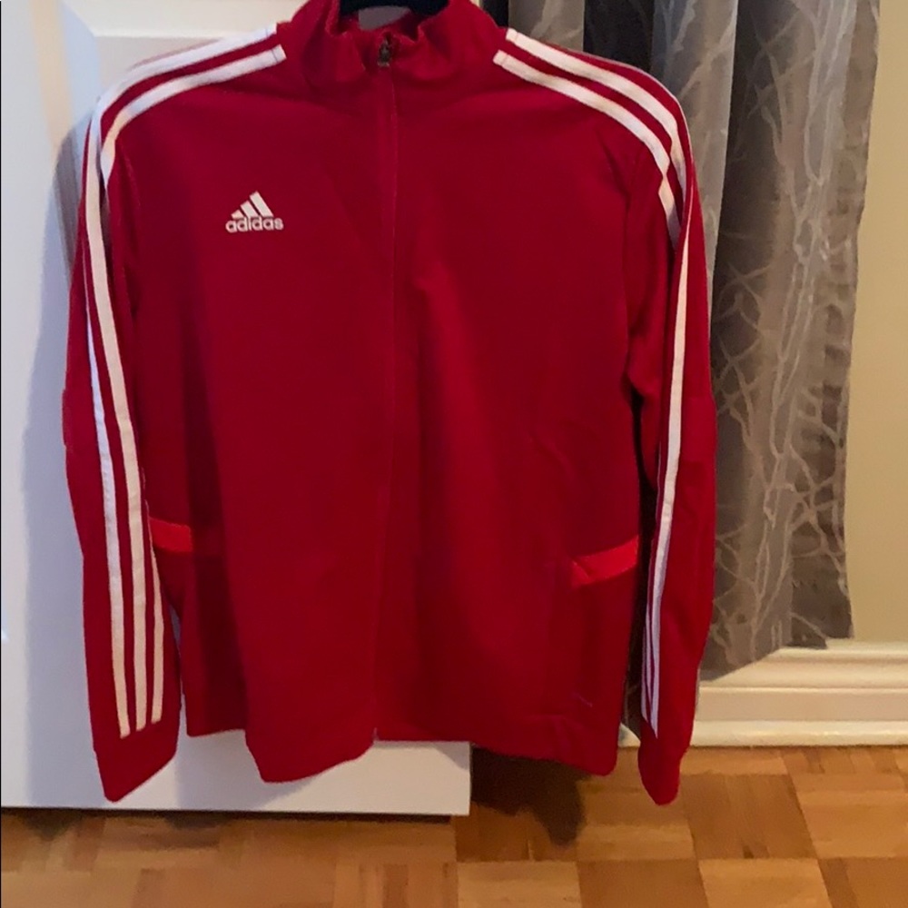Adidas Women’s Zip Up - Red